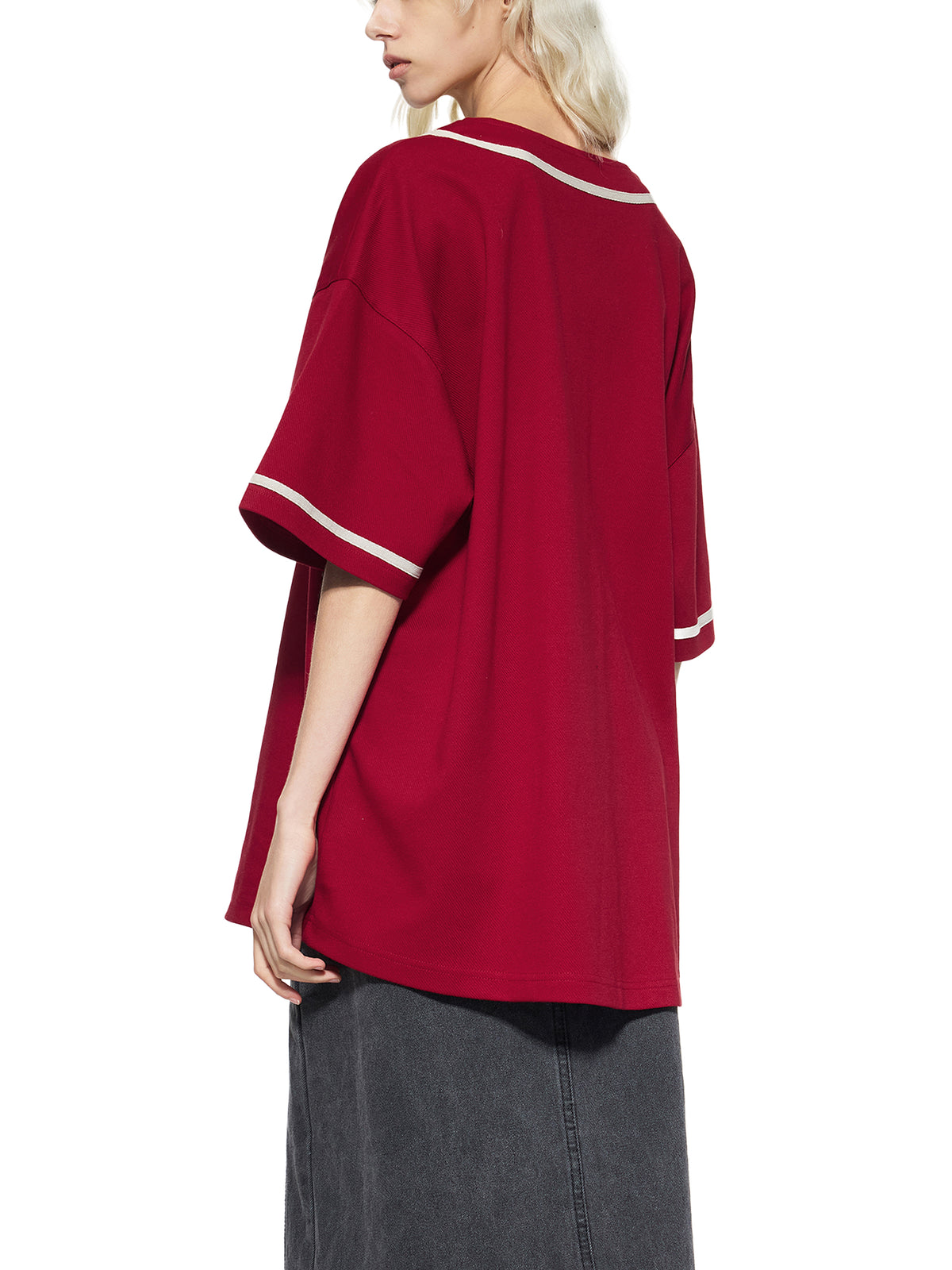 Red model women