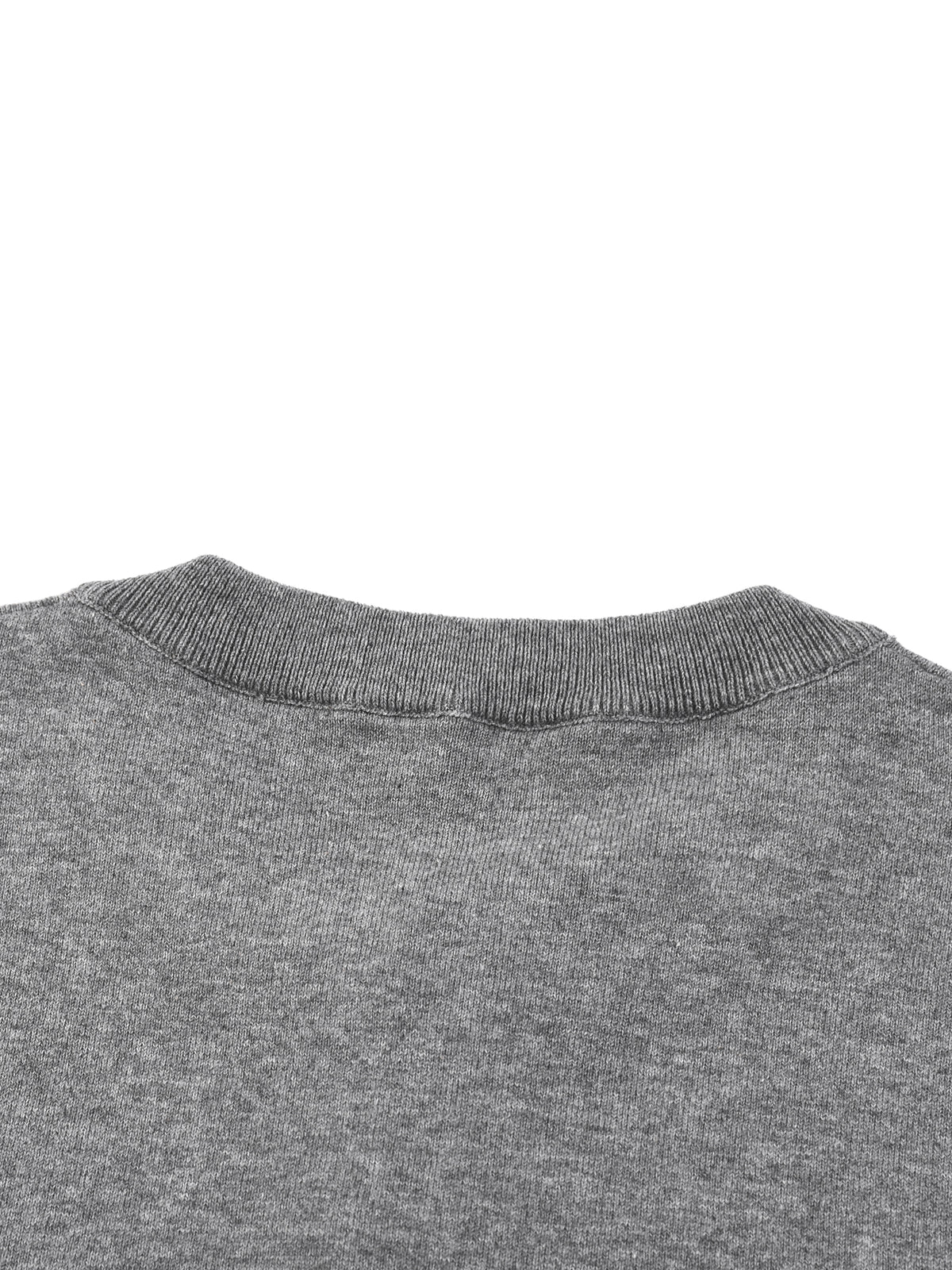 Cotton Knit Short Sleeve Henley T-Shirt
