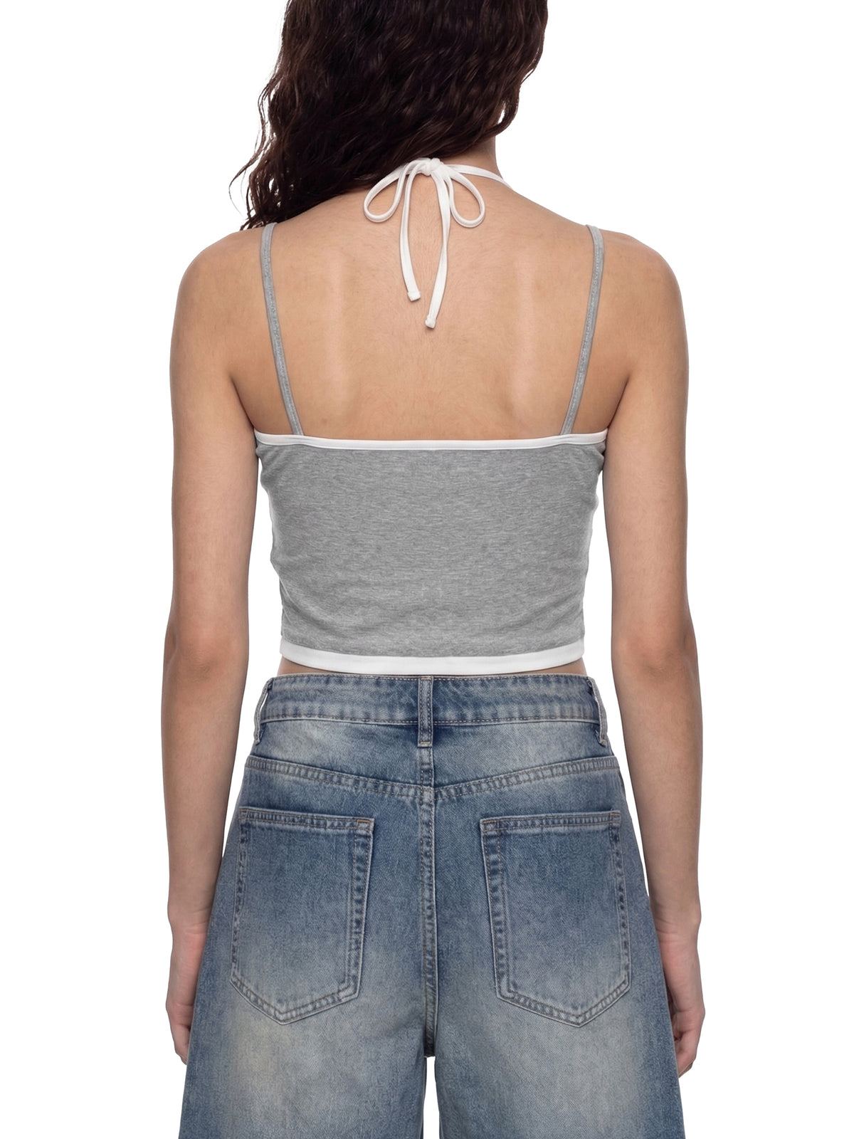 Flower Gray model women