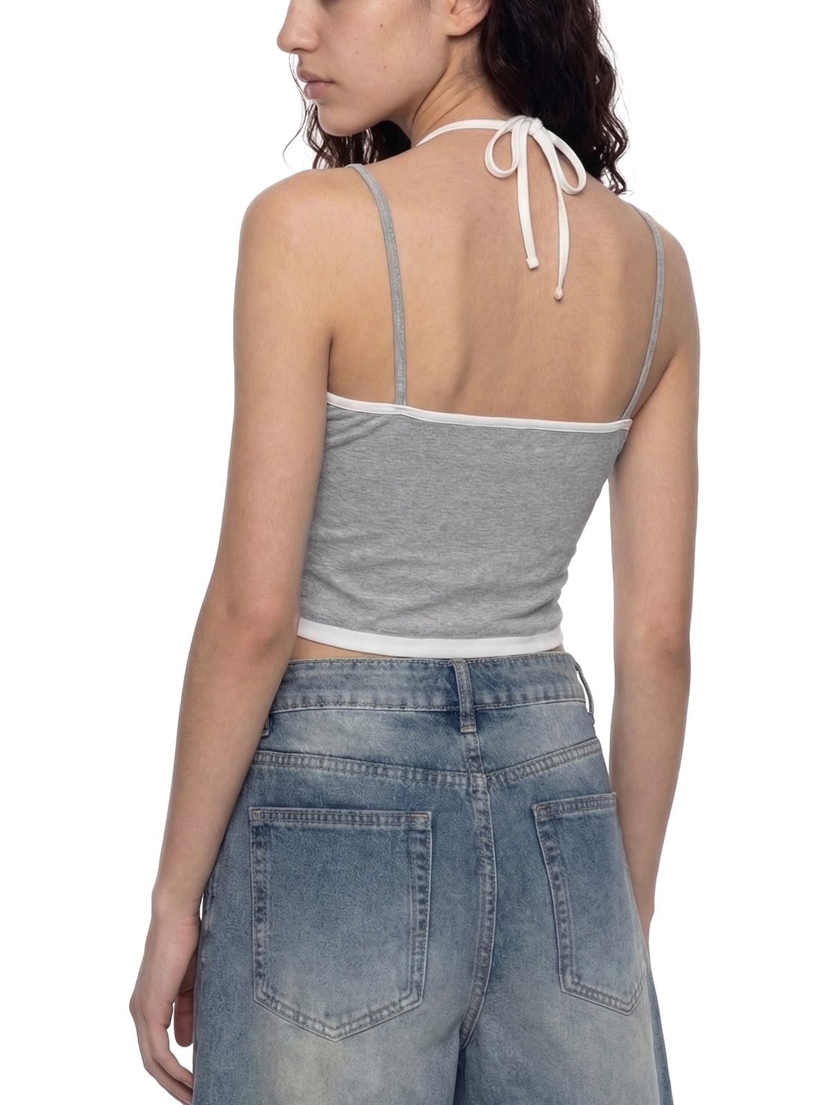 Flower Gray model women