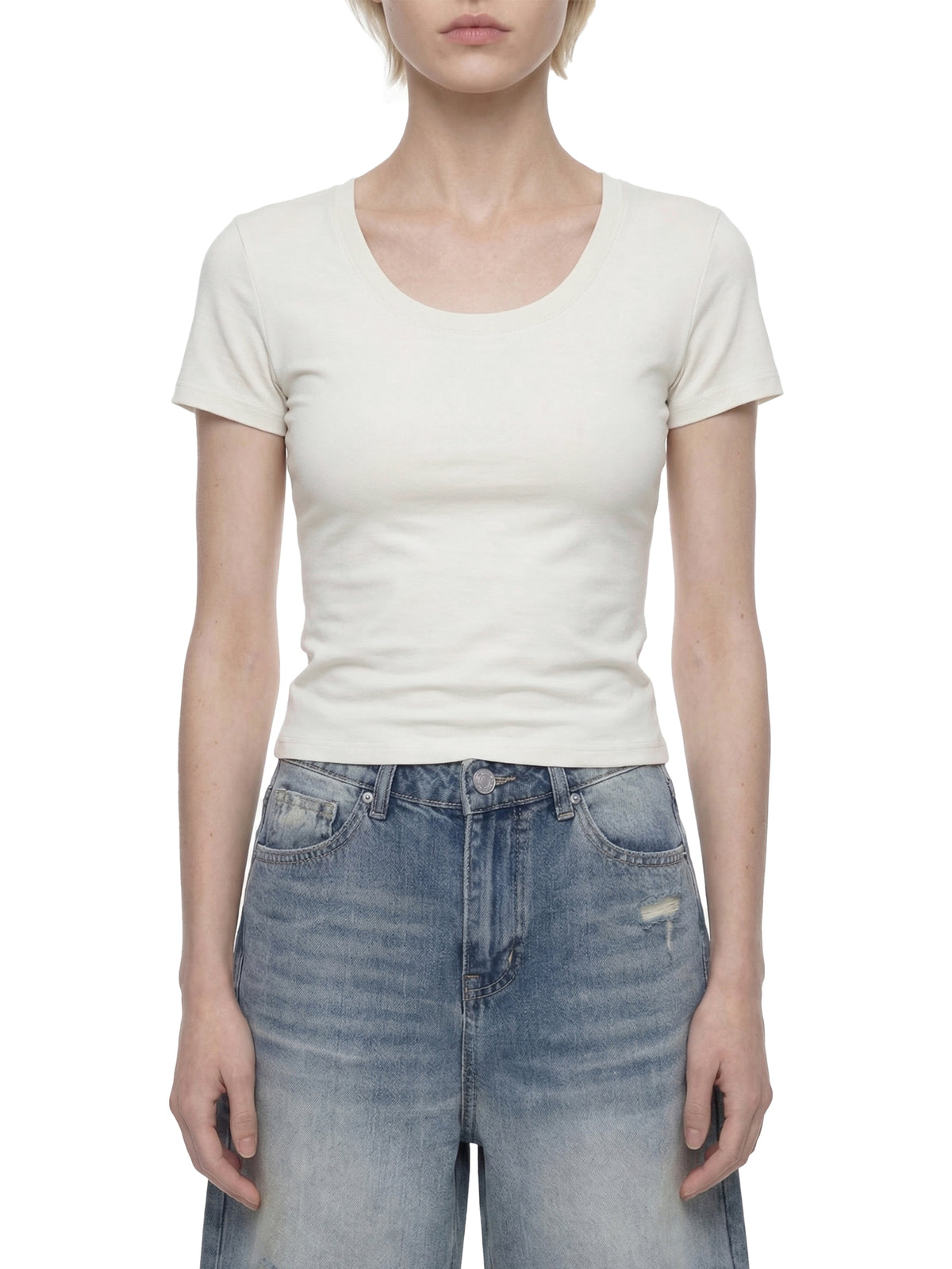Longline Slim-Fit T-Shirt