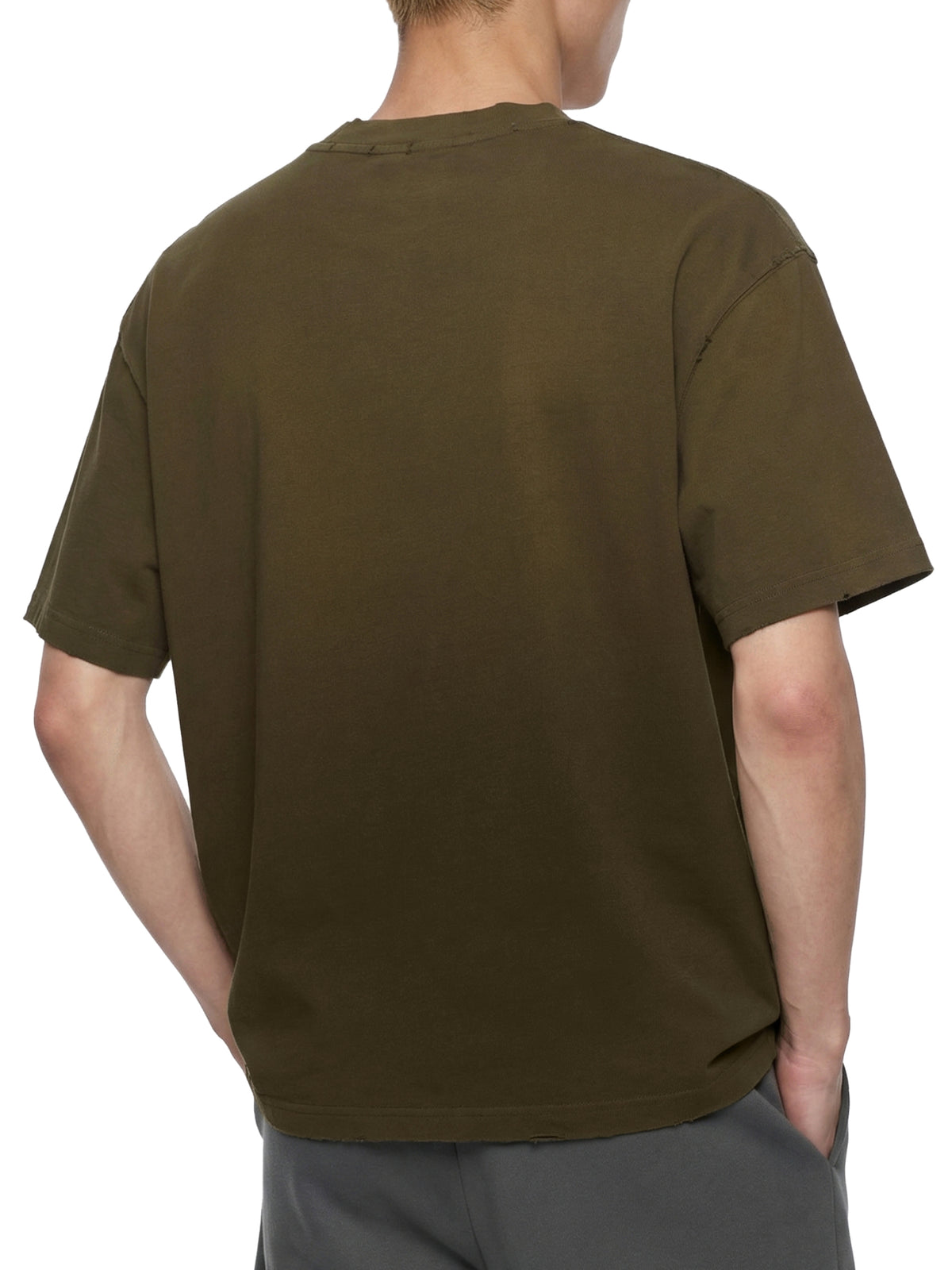 Sun Fade Distressed Boxy T-Shirt