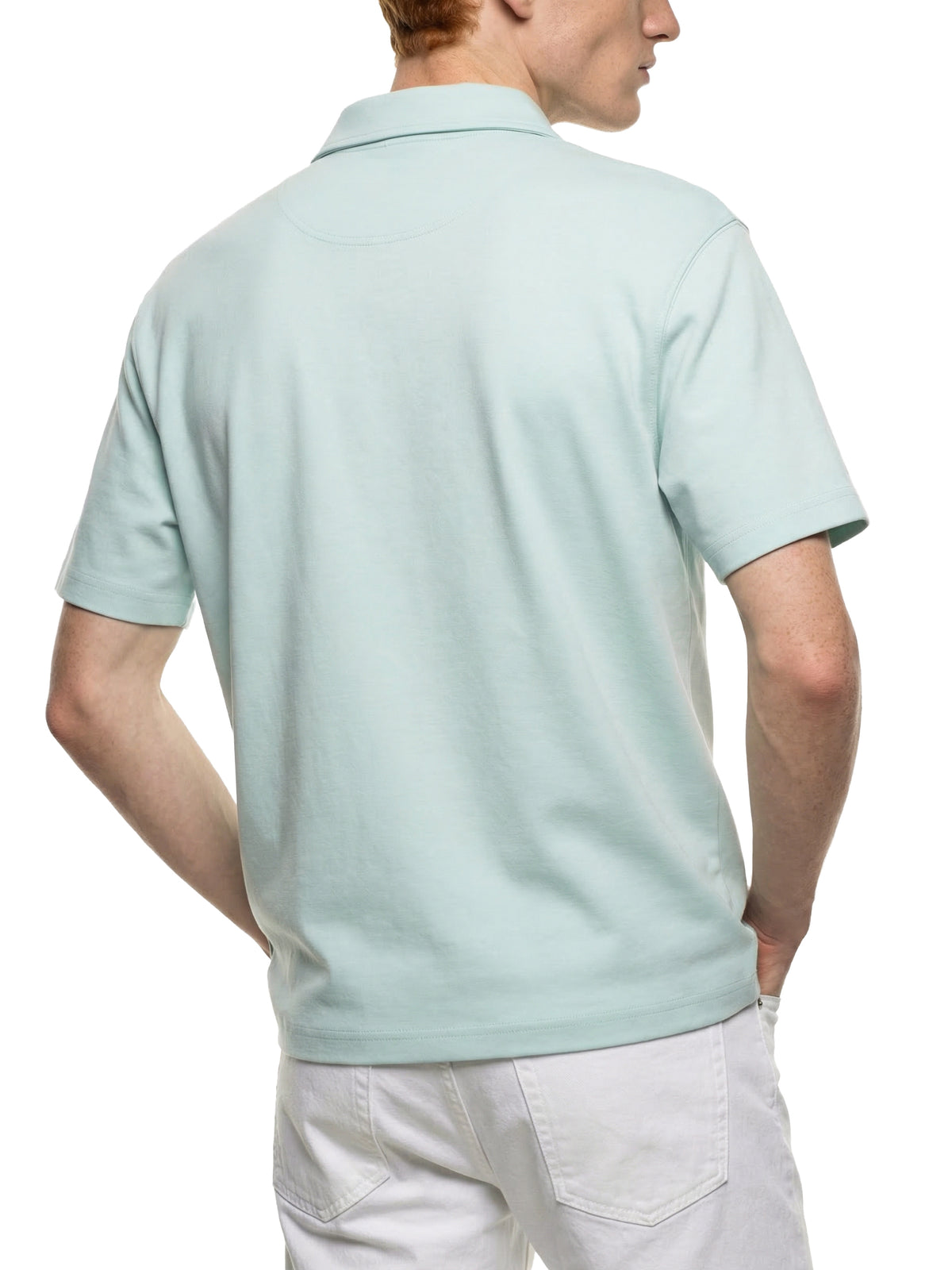 Water Blue model men