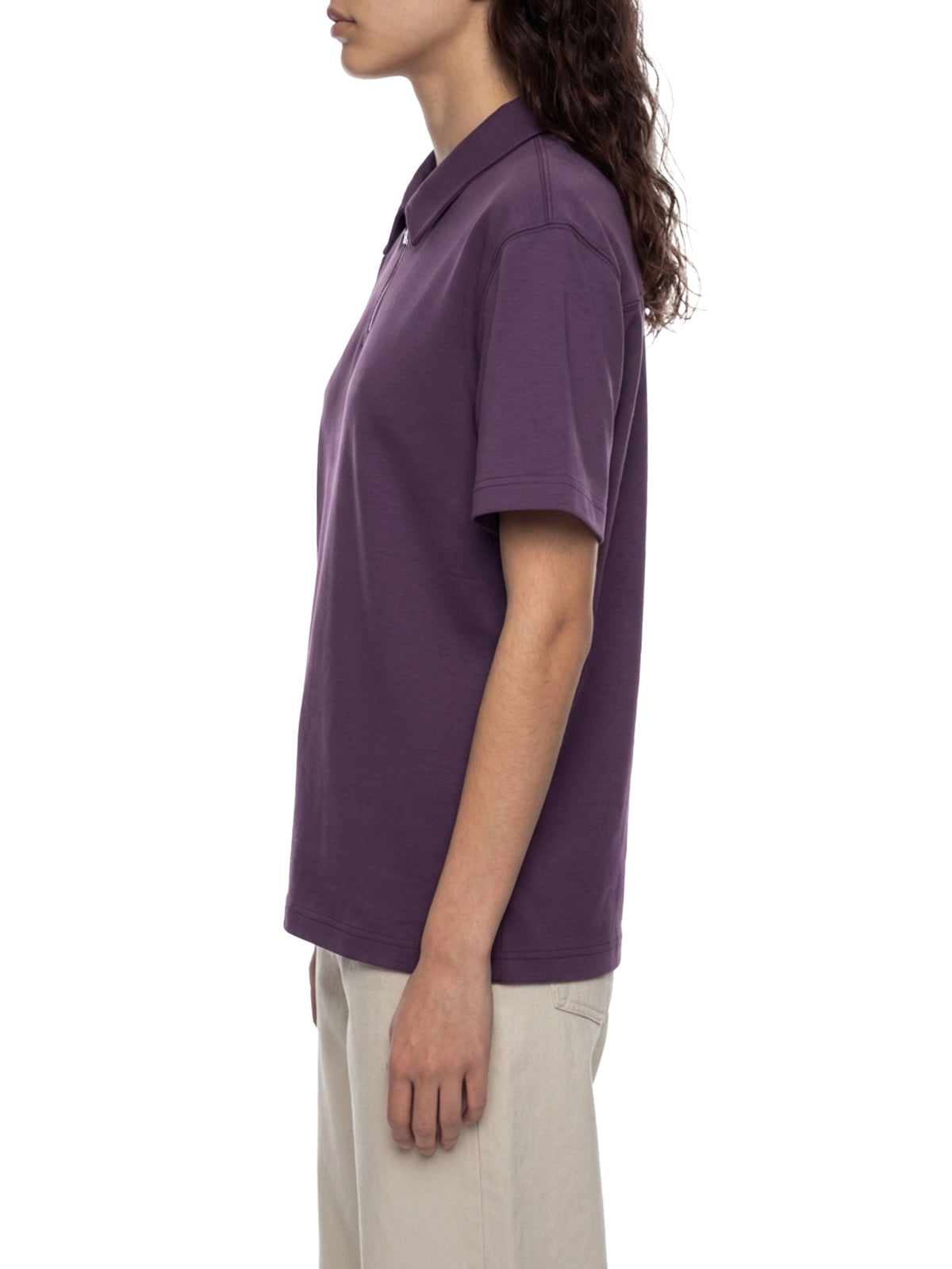 Purple model women