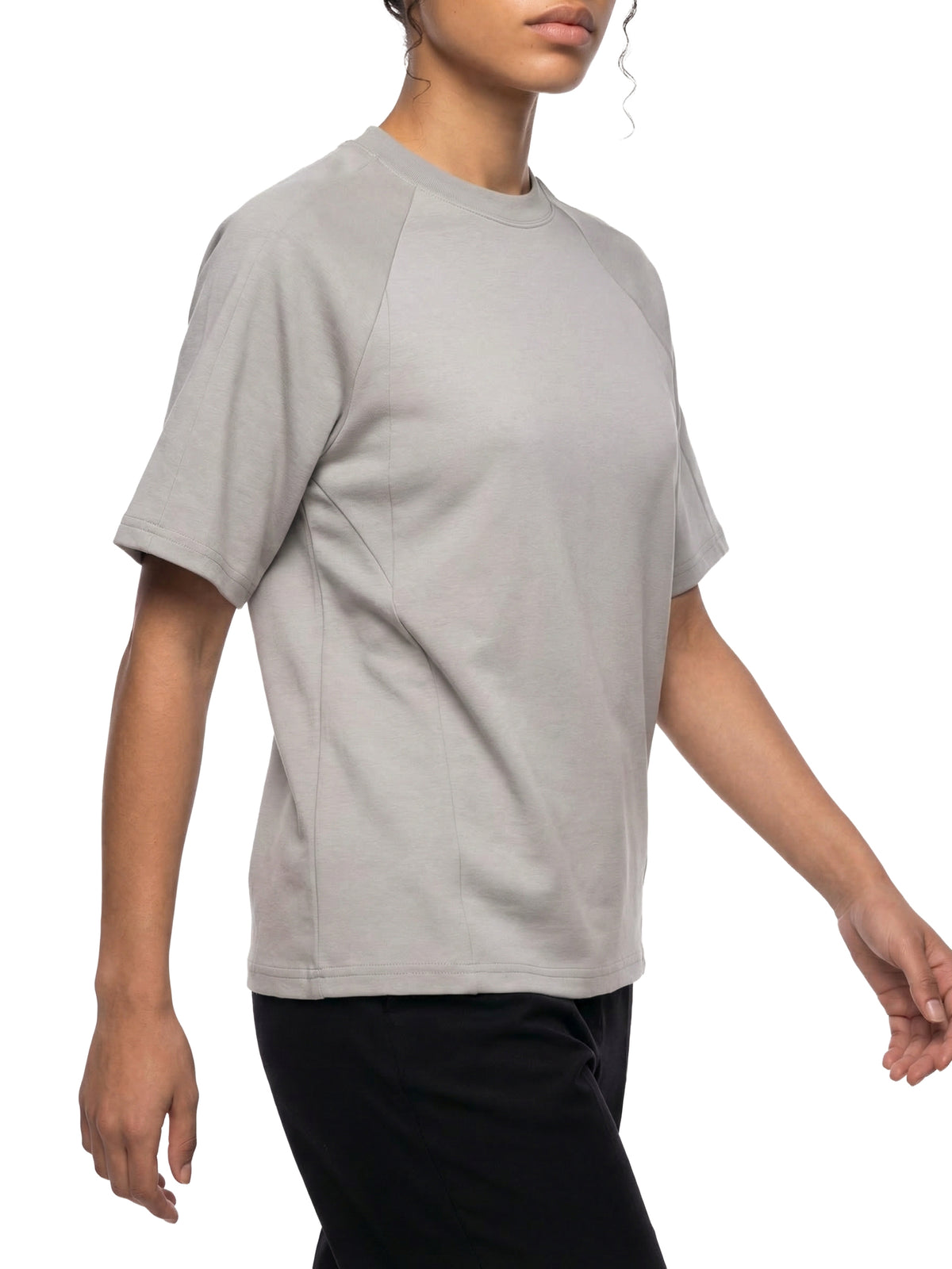 Oversized Paneled Raglan T-Shirt