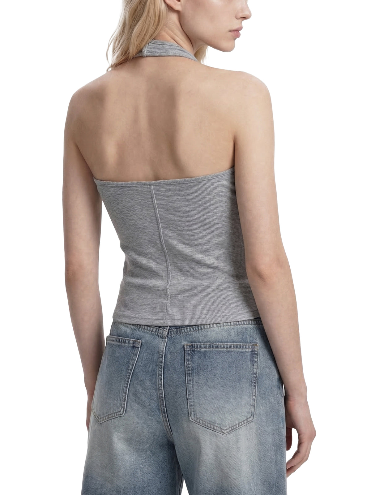 Flower Gray model women