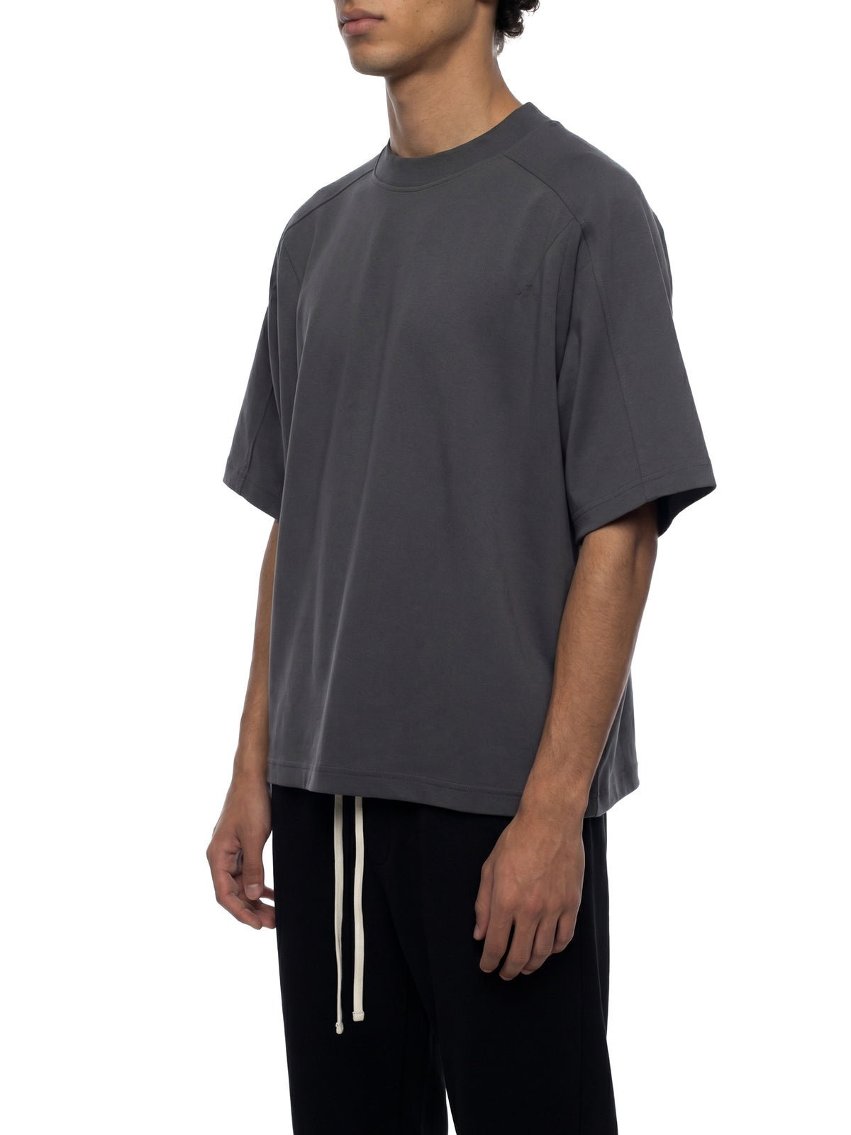 Boxy Tonal Paneling T-Shirt