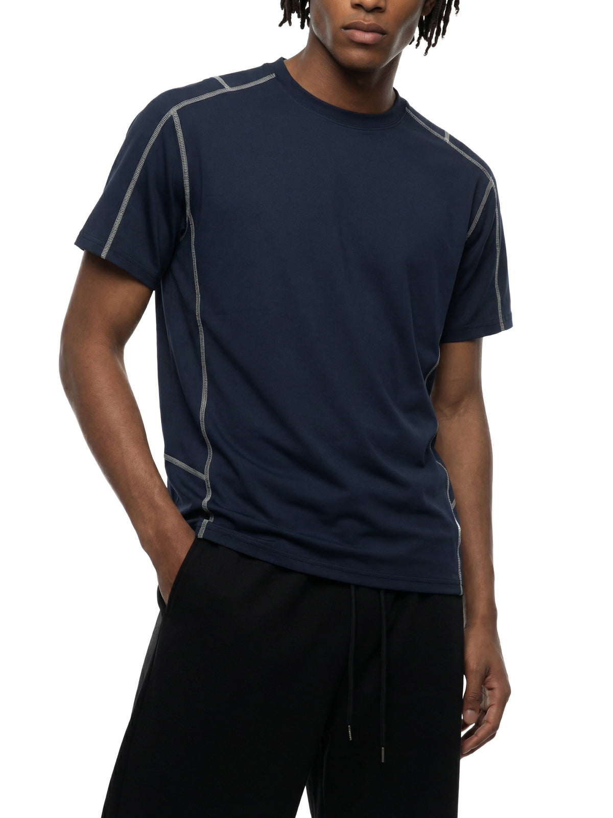 Contrast Stitch Regular Fit T-Shirt