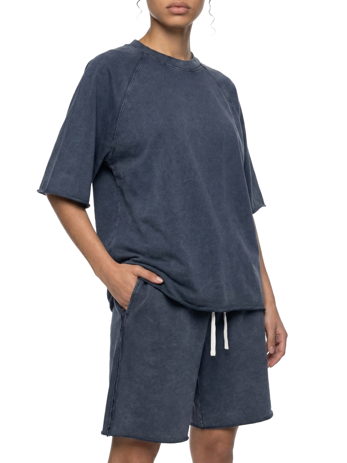 Navy Blue model women