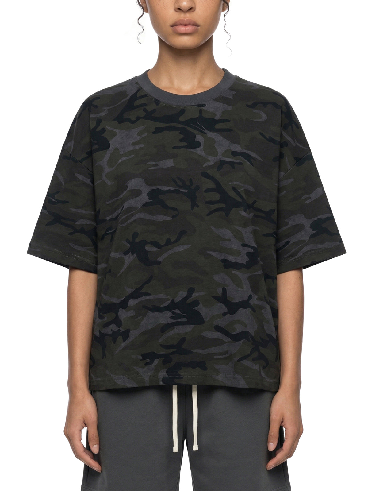 Gray Camo model women