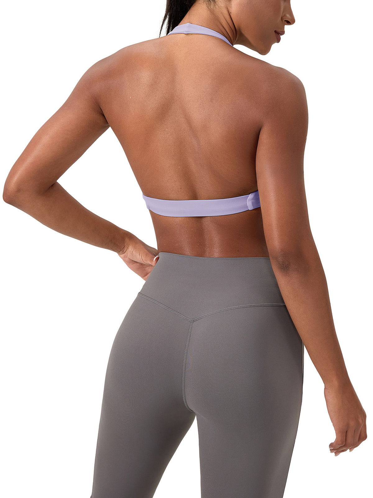 Purple model women