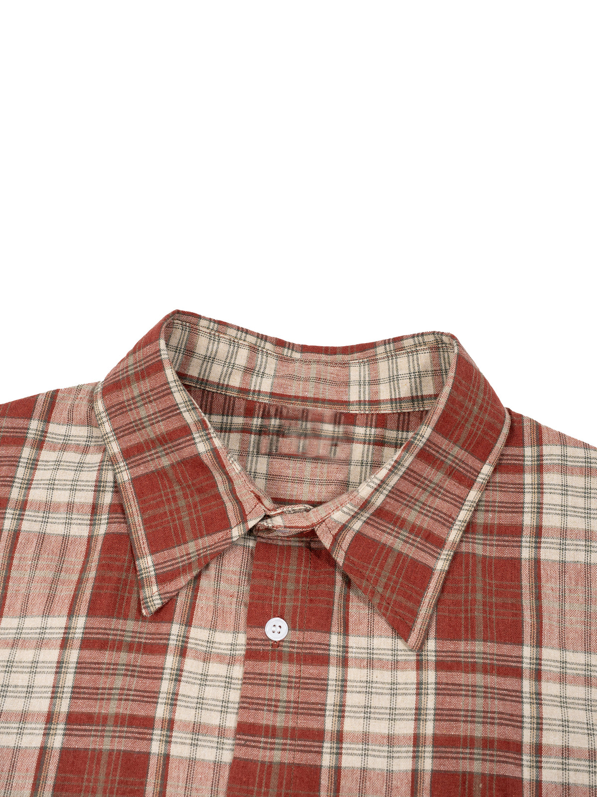 Red with Apricot detail