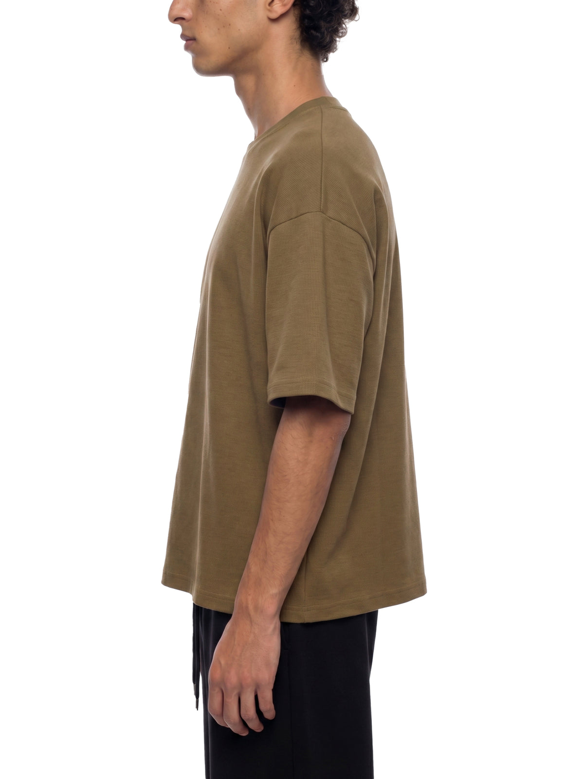 Heavyweight Waffle Boxy T-Shirt