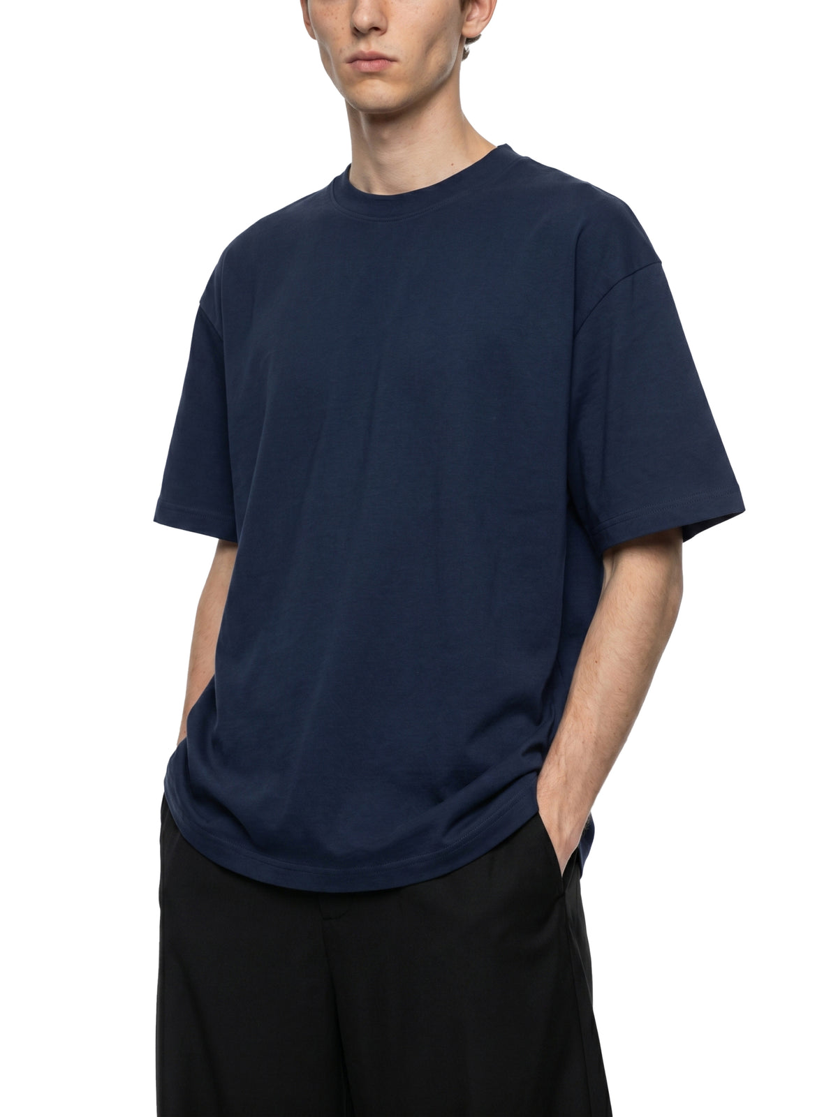 Solid Color Regular Fit T-Shirt