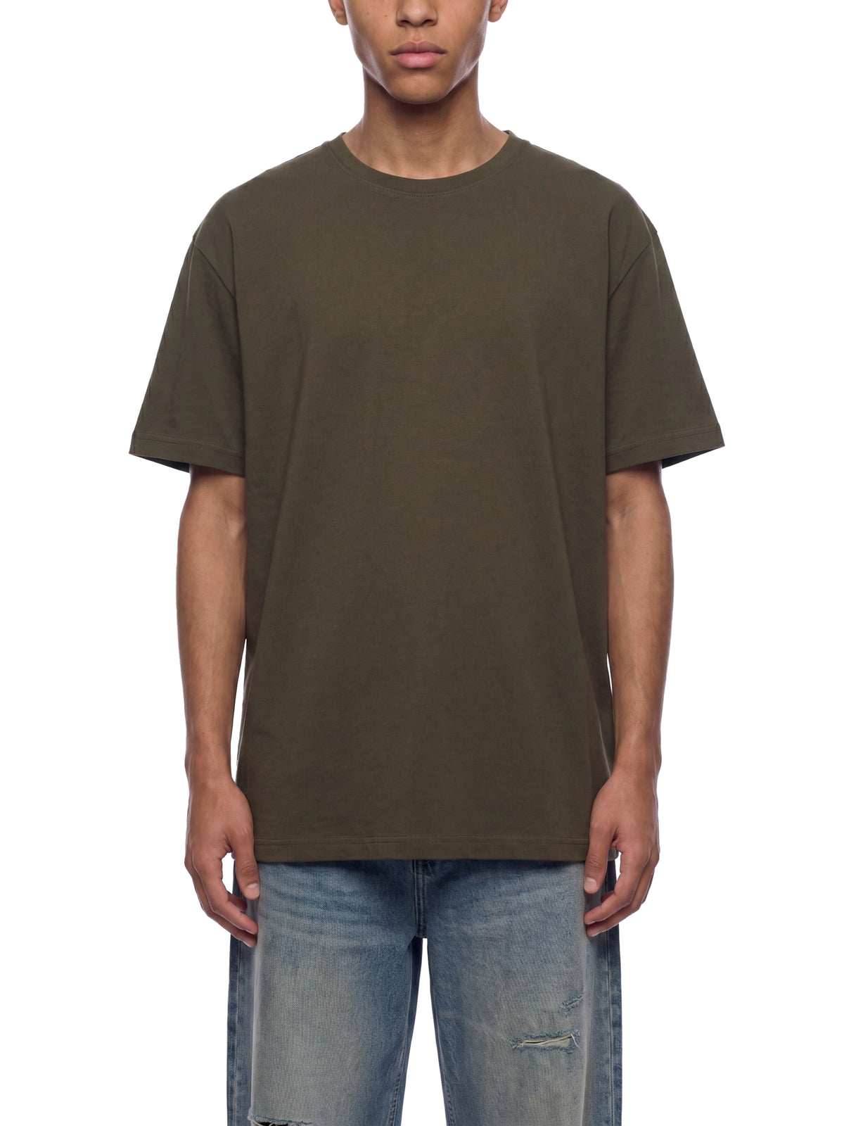 Midweight Solid Color Regular Fit T-Shirt