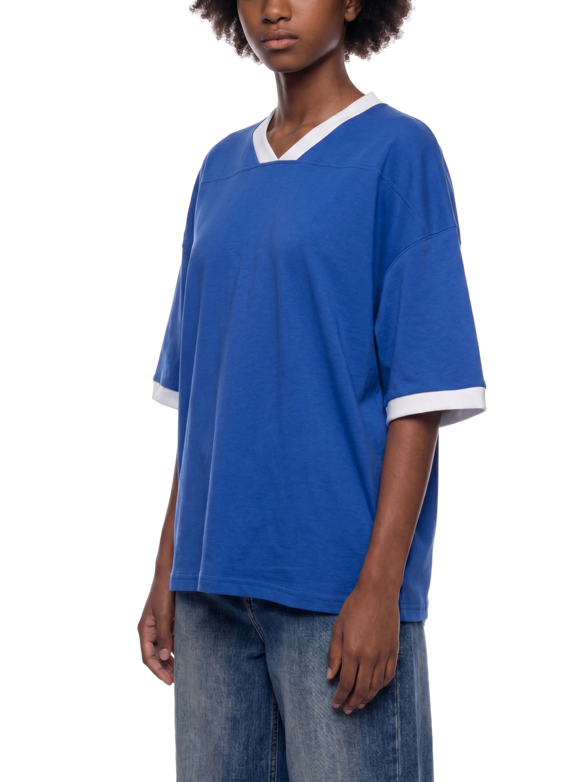 Color Block Boxy T-Shirt