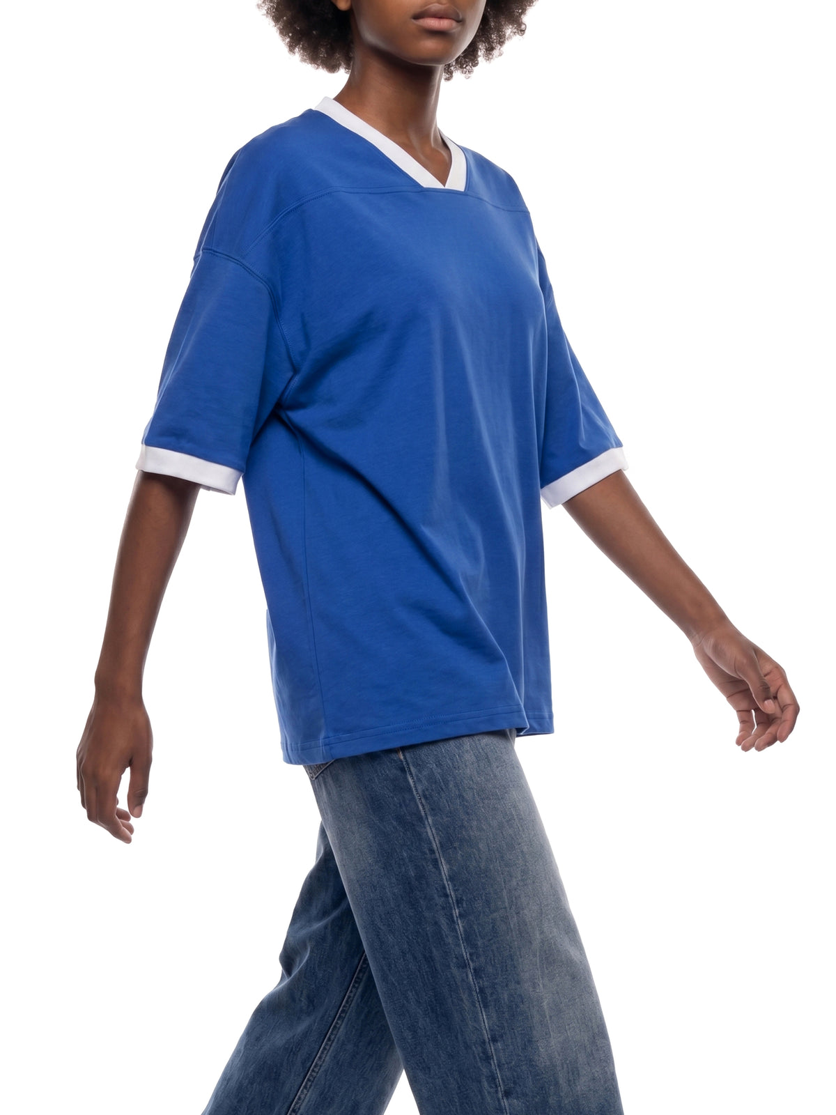 Color Block Boxy T-Shirt