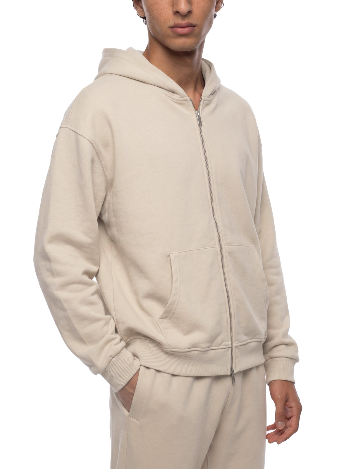 Heavyweight Loose Zip Hoodie