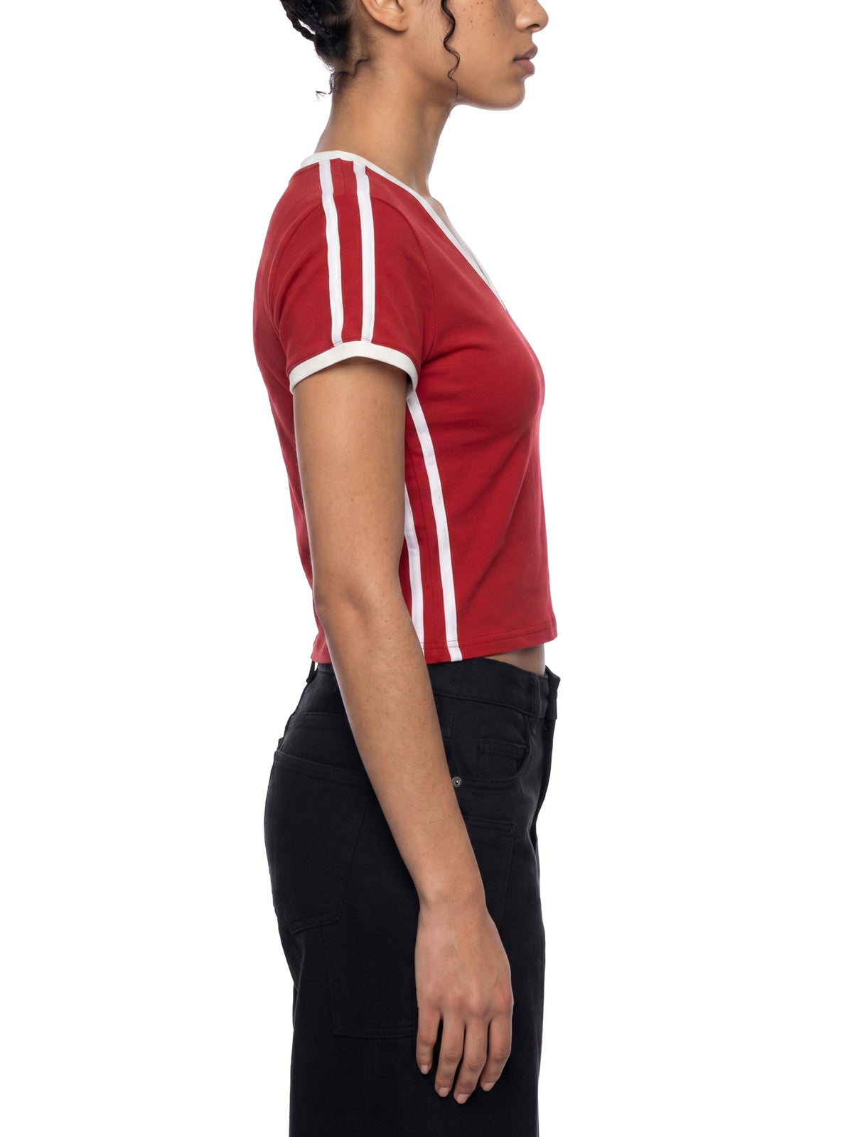 Red model women