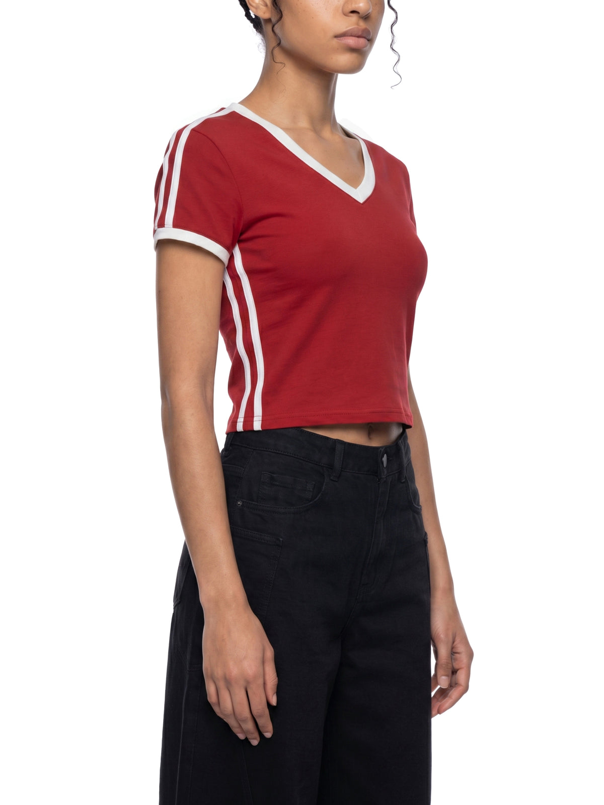 Red model women