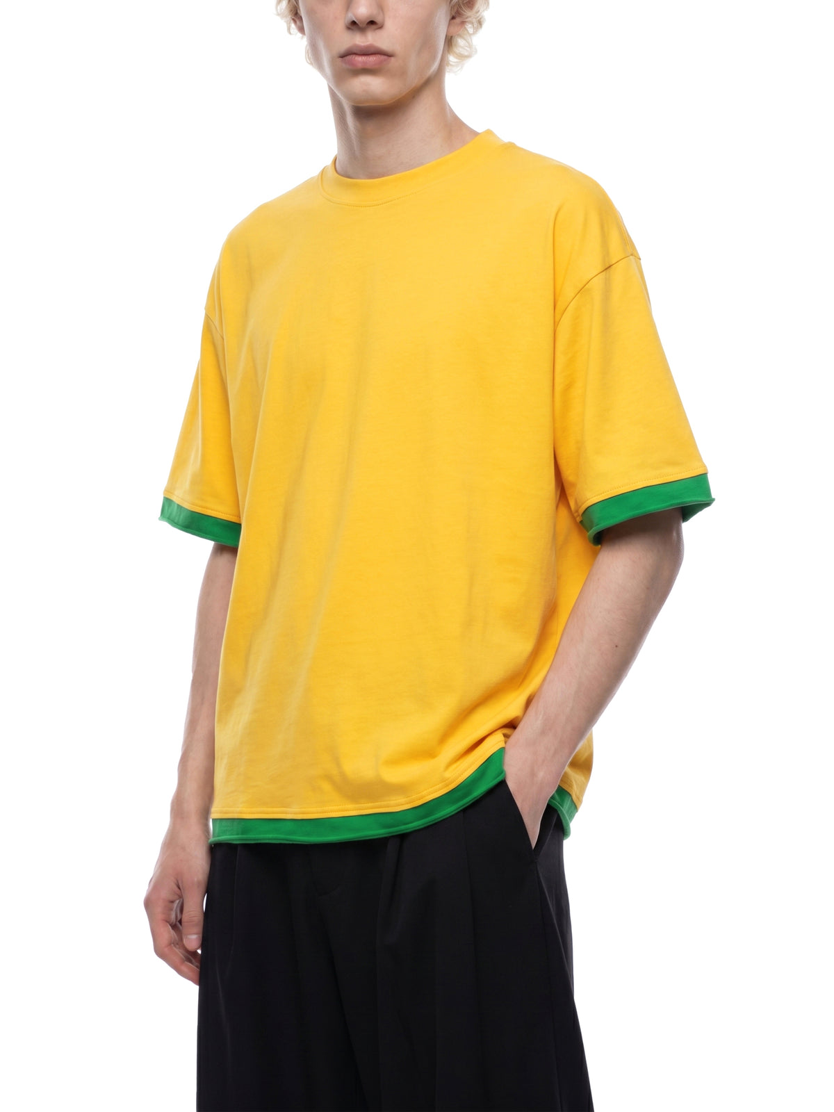 Boxy Color Block T-Shirt