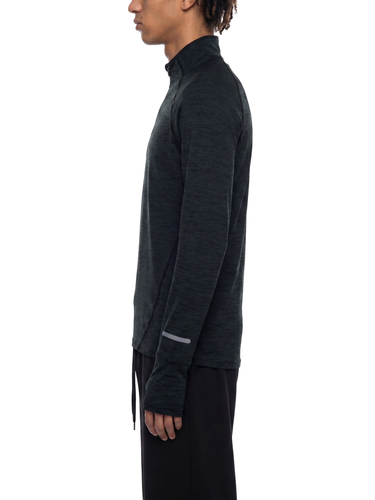 Quarter-Zip Raglan Training T-Shirt