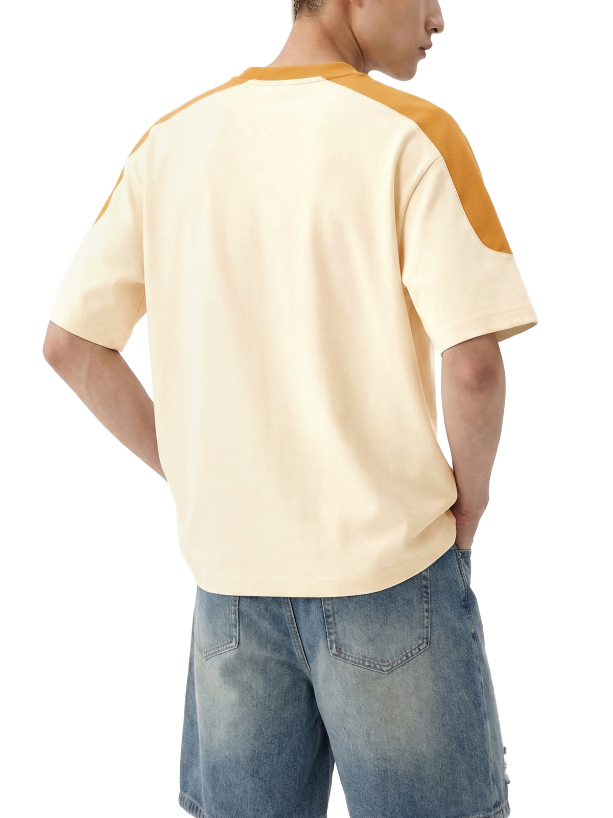 Color Block Oversized T-Shirt