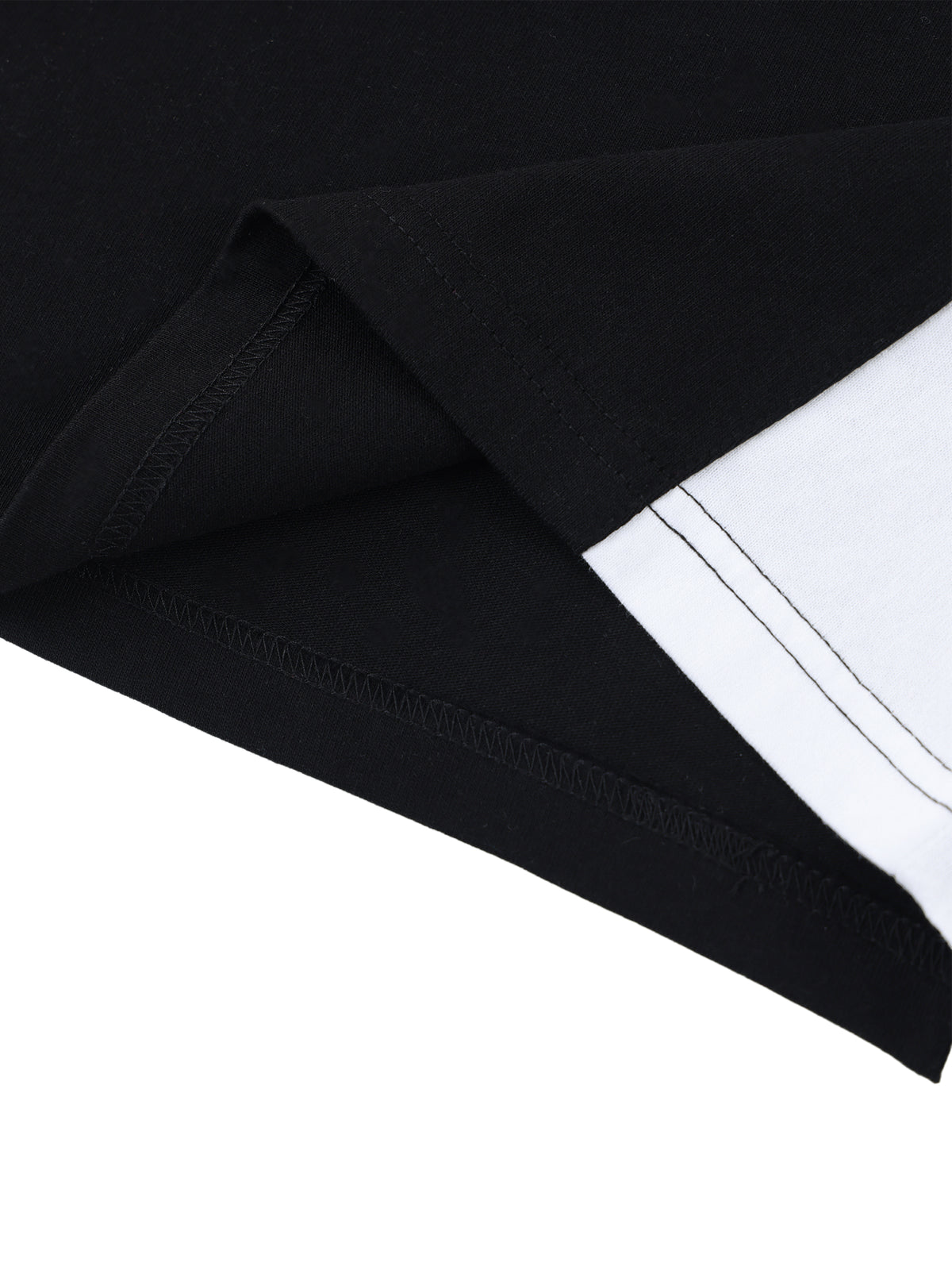 Black with White detail