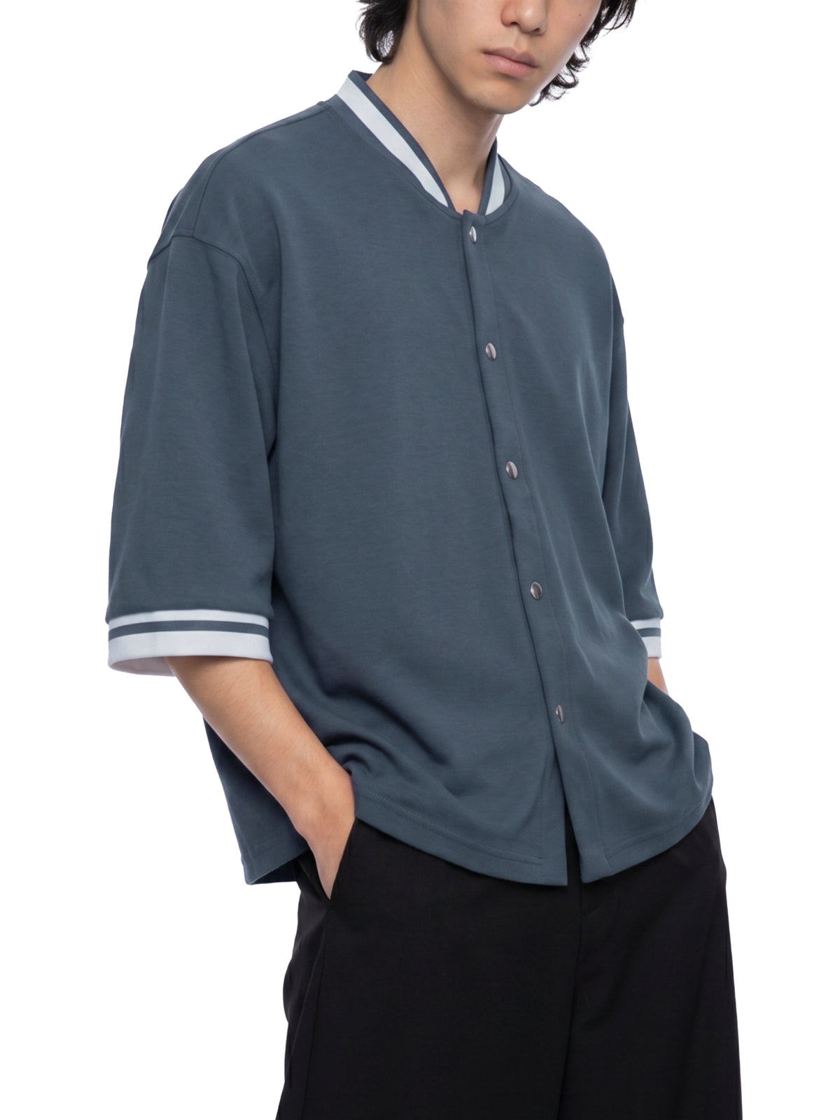 Navy Blue model men