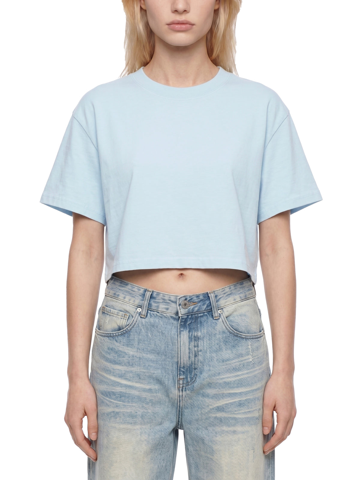 Light Blue model women