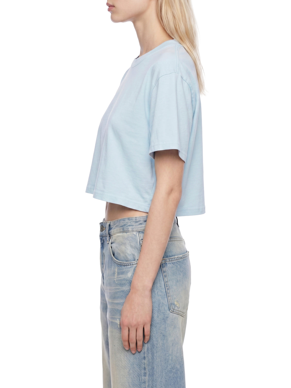 Light Blue model women