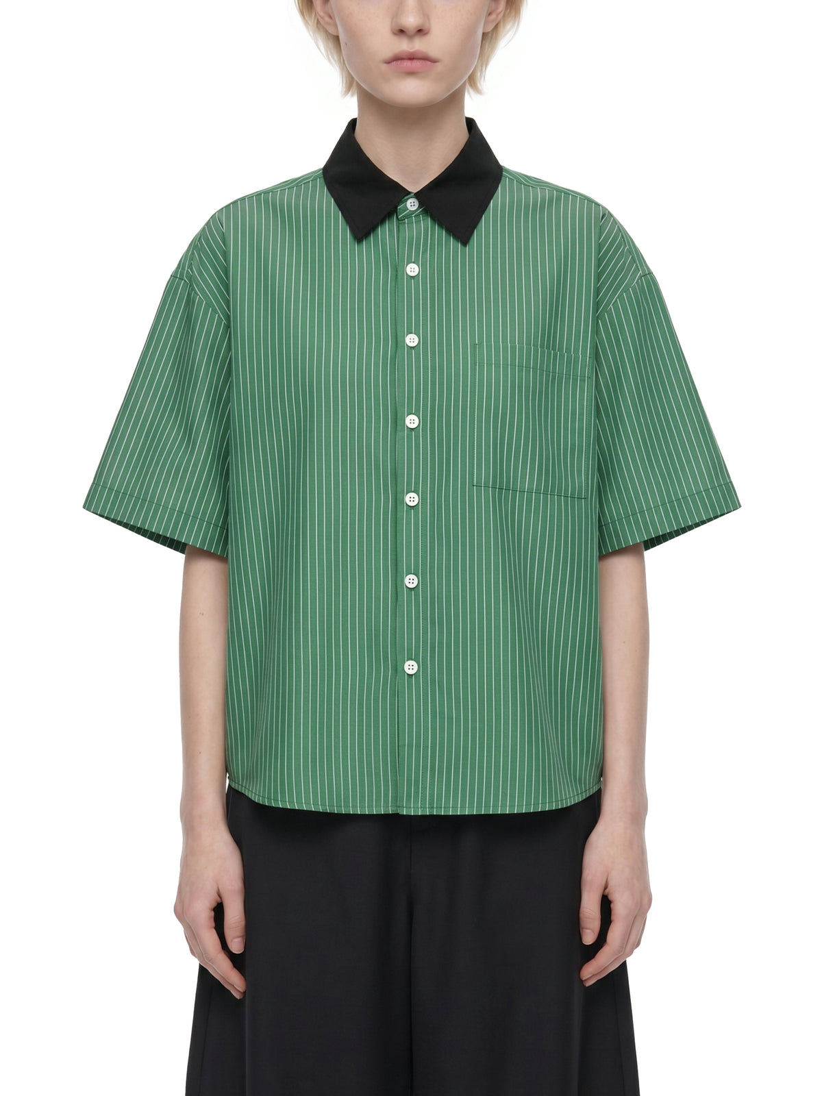Dark Green model women