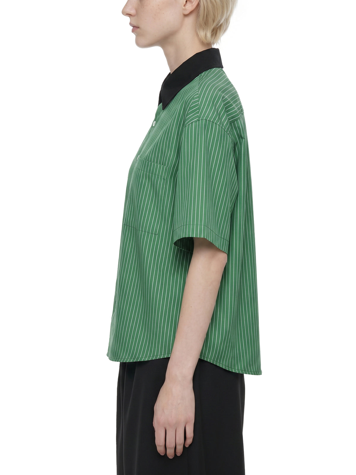 Dark Green model women