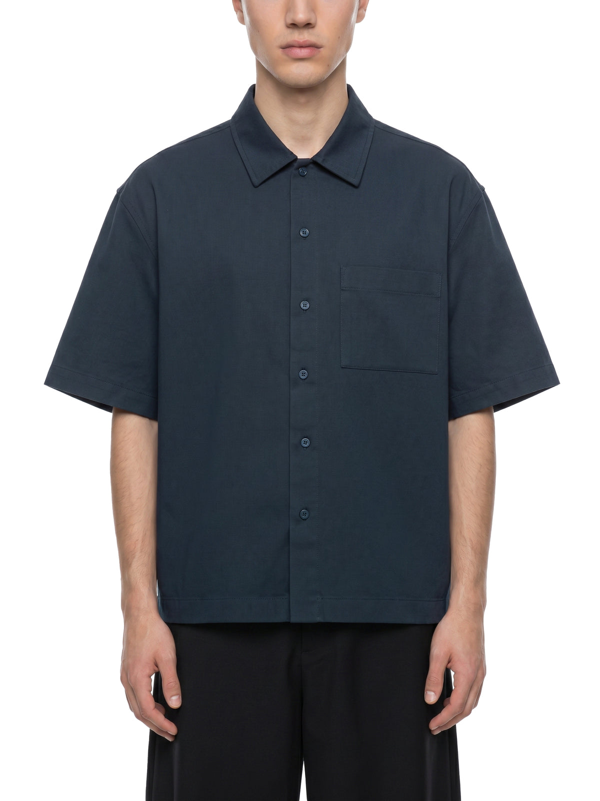 Navy Blue model men