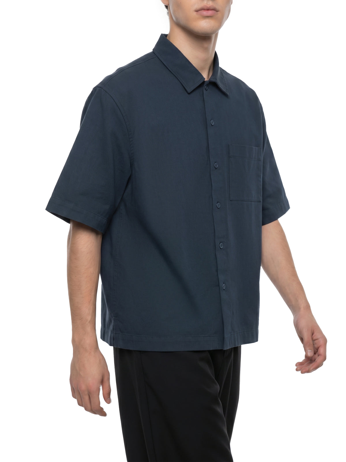 Navy Blue model men