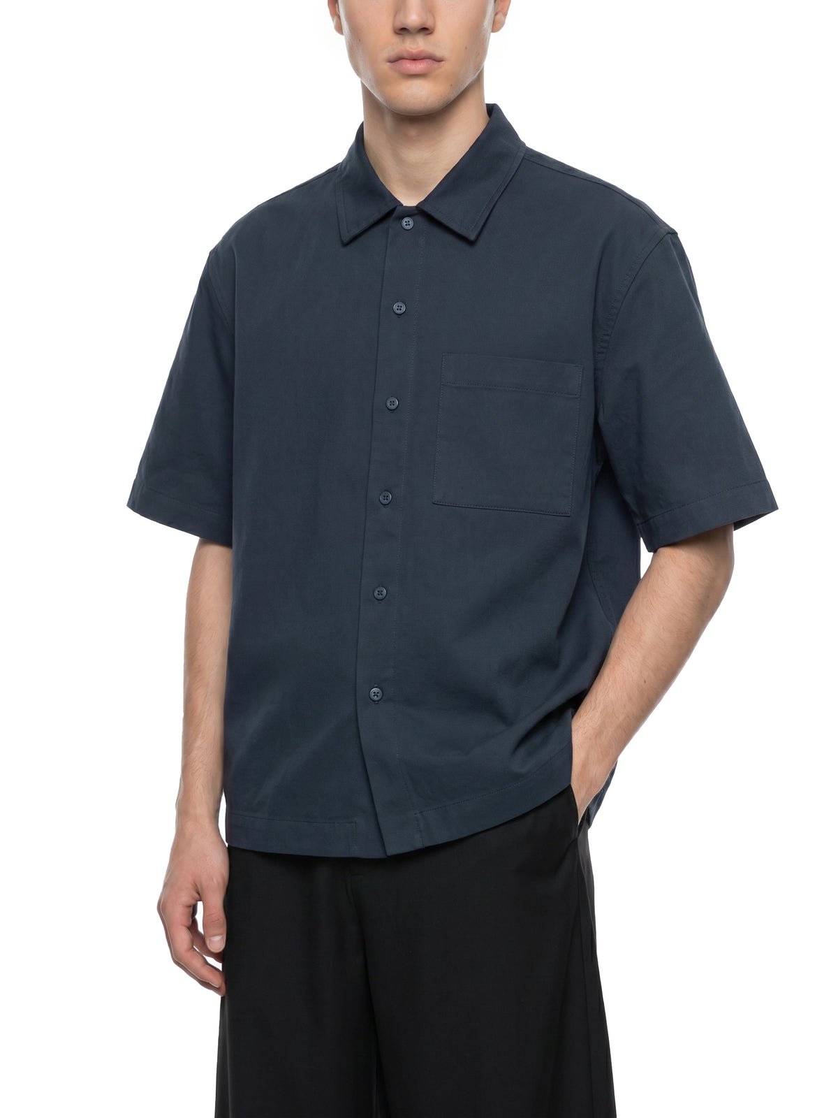 Navy Blue model men