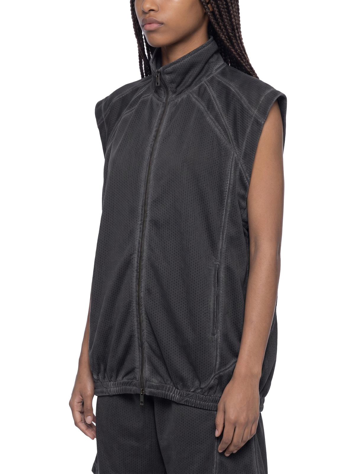 Dark Gray model women