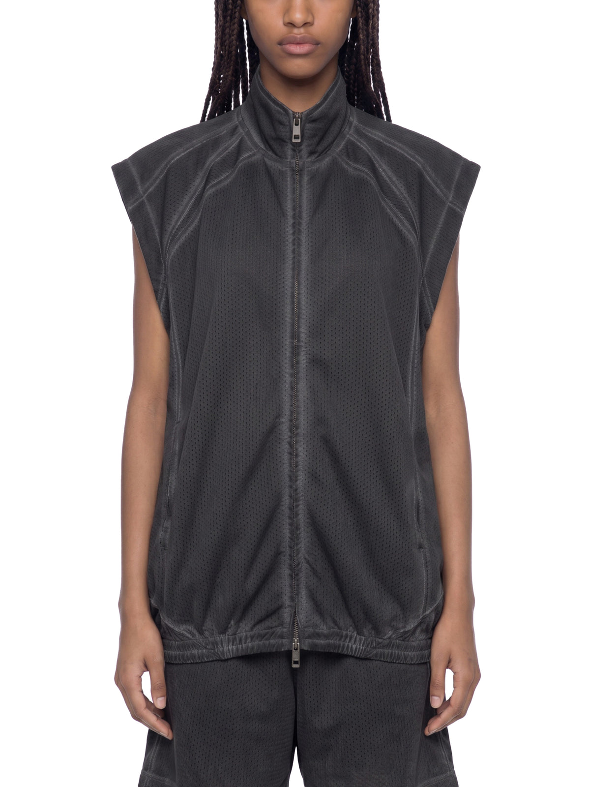 Dark Gray model women