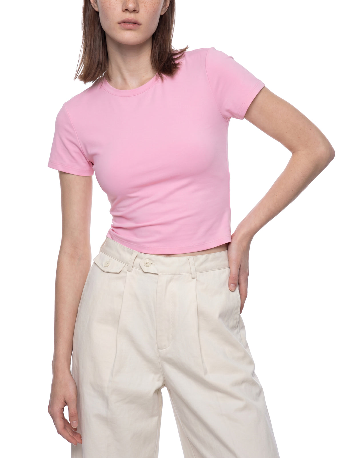 Pink model women