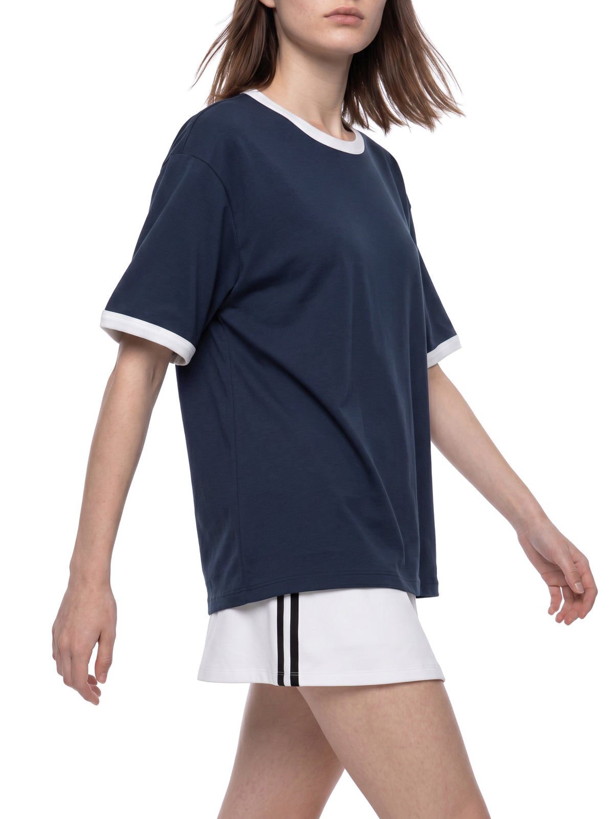 Royal Blue with White model women