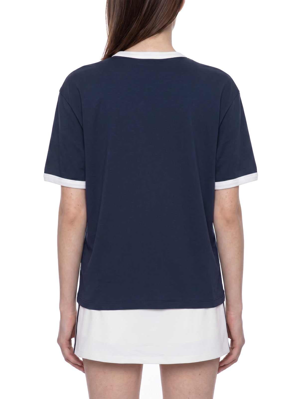 Royal Blue with White model women