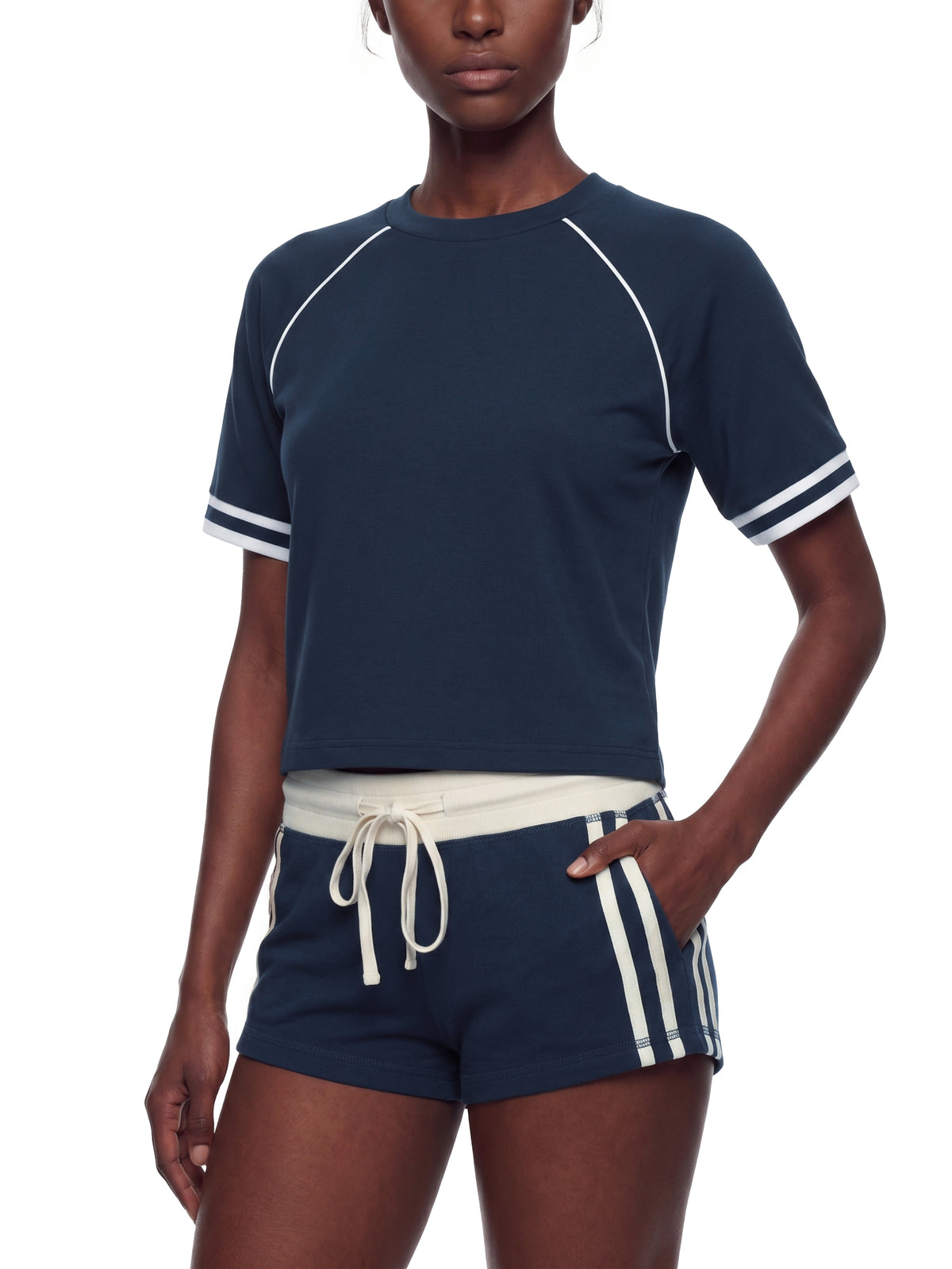 Navy Blue model women