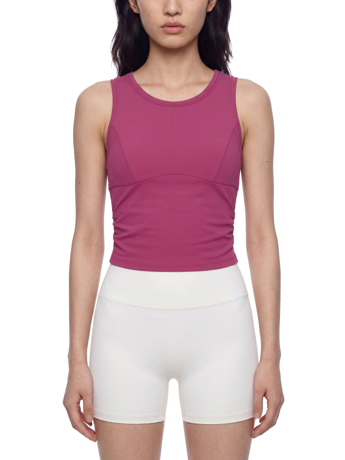 Crewneck Yoga Tank Top