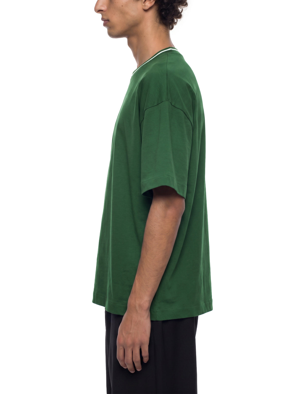 Boxy Ribbed T-Shirt