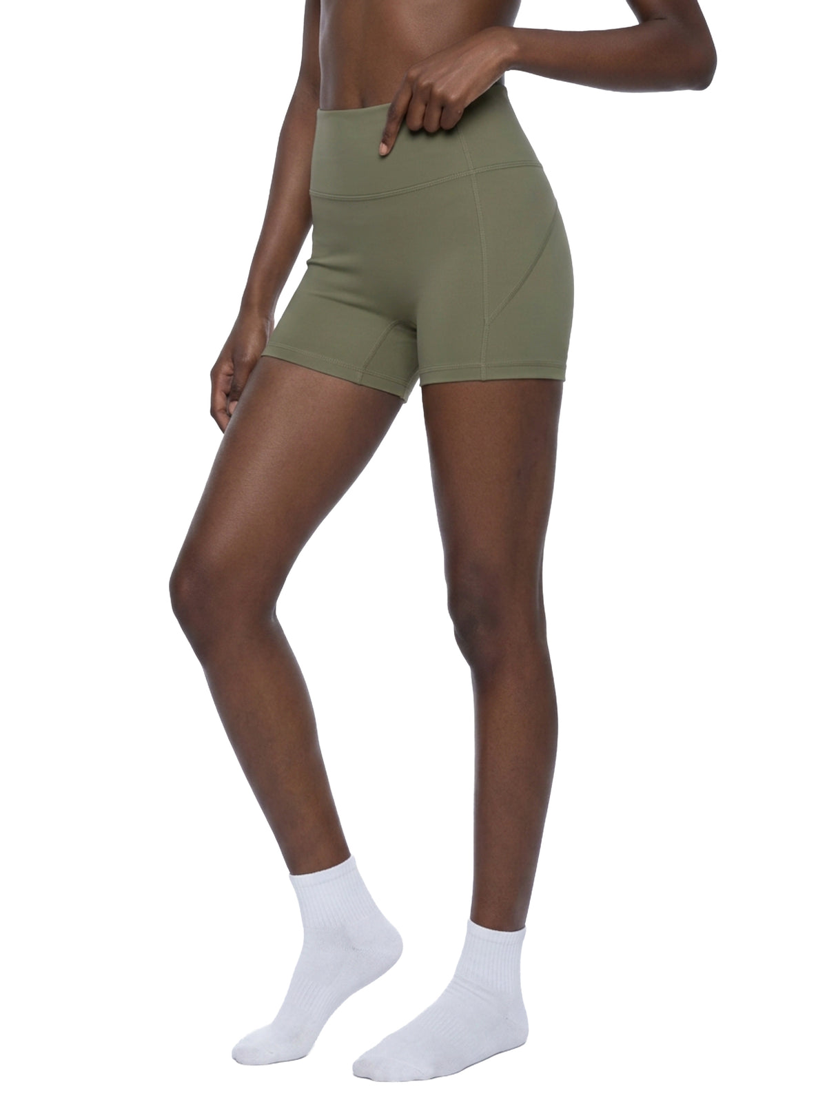 Gray Green model women