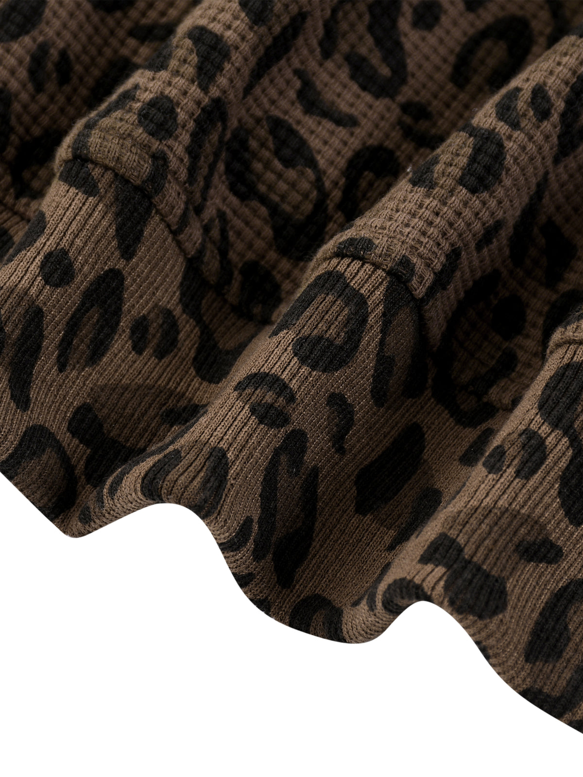 Leopard Brown detail