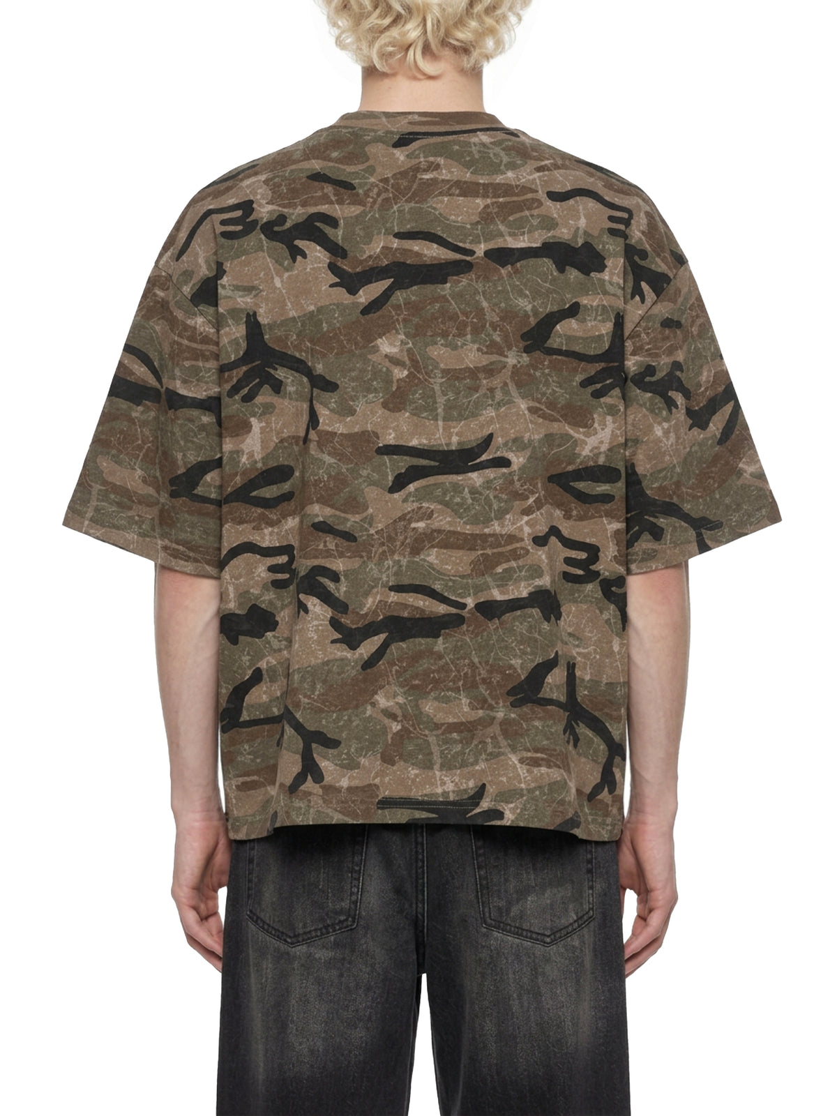 Green Camo model men