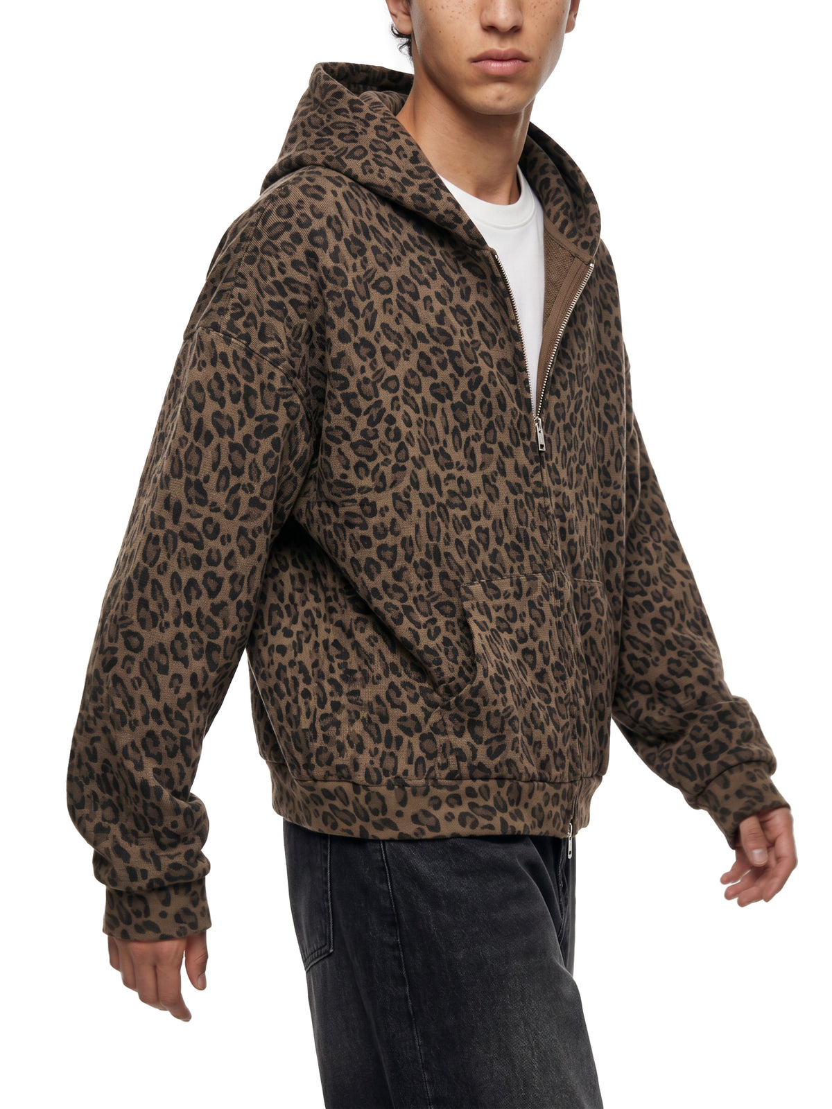 Leopard Brown model men