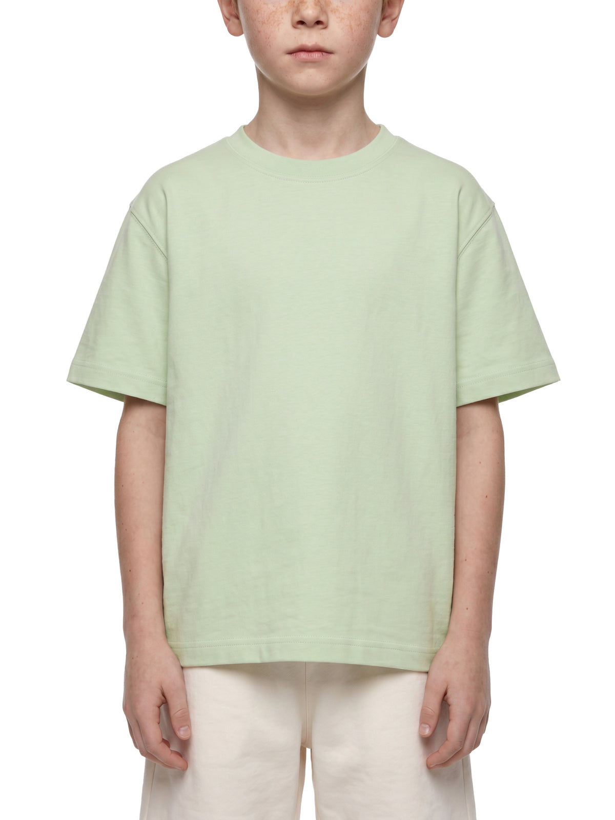 Kids Solid Crewneck T-Shirt