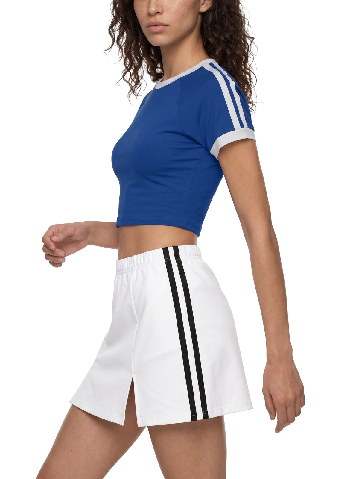 Colorful Blue model women